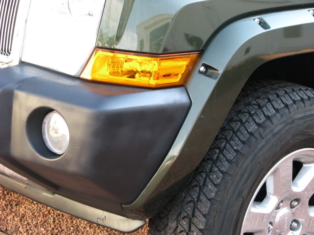 Front & Rear Bumpers coated with Bed Liner (How To) Jeep Commander