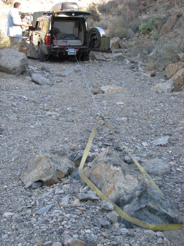 Glad I had a portable winch Jeep Commander Forum