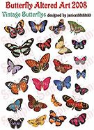 Retro Butterflies 3