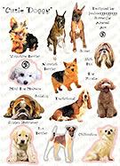 Baby Dogs Collage Sheets