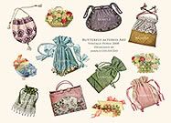 Victorian Purses Collage Sheet