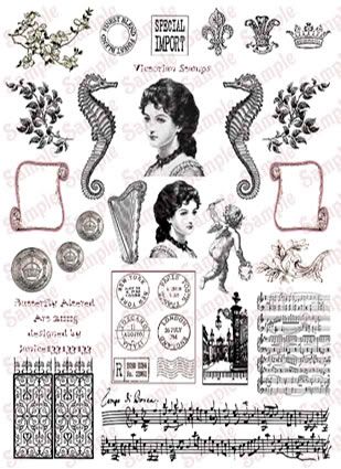 Victorian Stamps Music