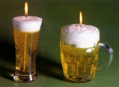 Beer With Candles