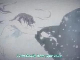 Clannad After Story - it's okay to cry in daddy's arms :'( 
