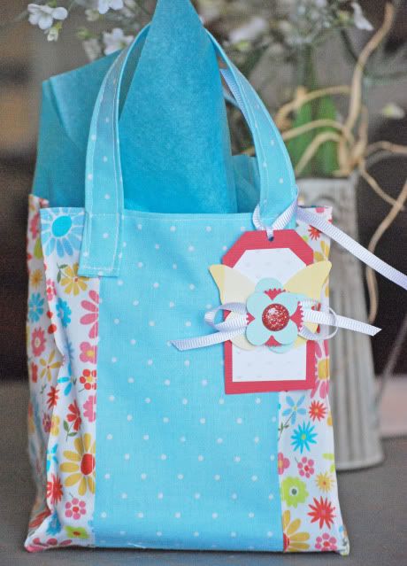 fabric gift bag