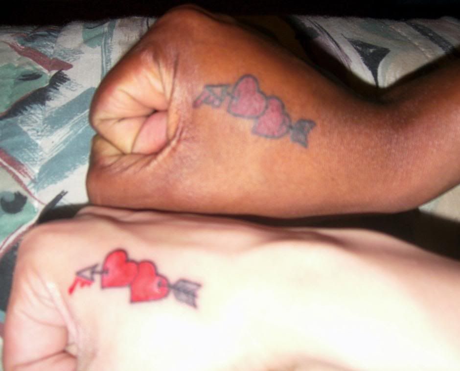 cute matching tattoos for best friends. cute matching tattoos