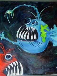 angry sea monsters