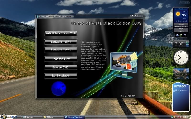 Vista 32bit Black Edition 2009 preview 2