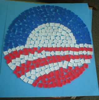 Obama Logo - mosaic