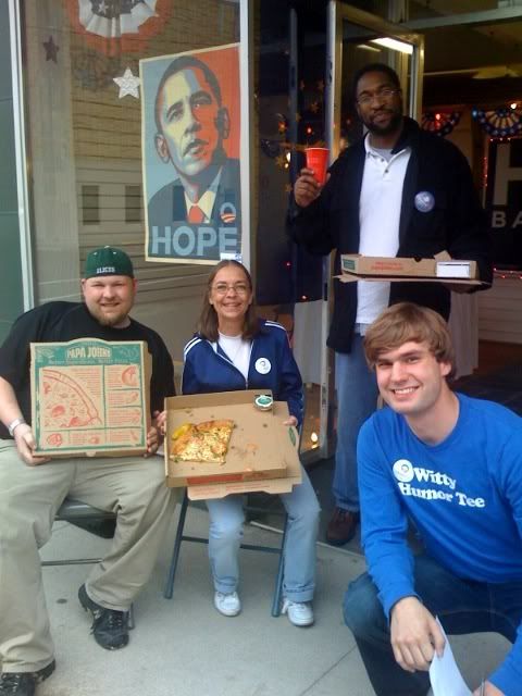 Pizza for Obama Pictures, Images and Photos
