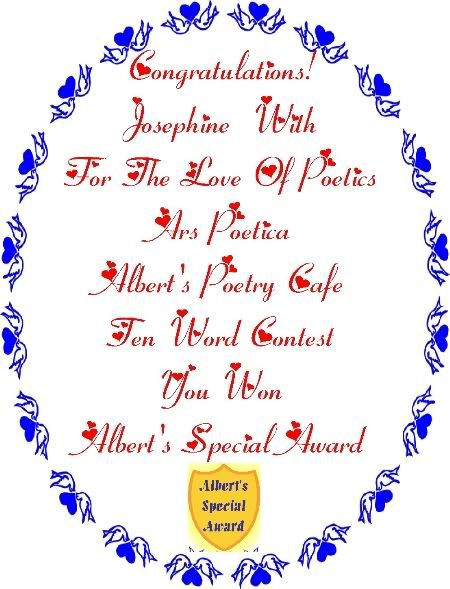 Ars Poetica Albert's Award