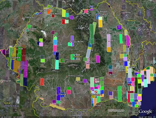 google earth romania