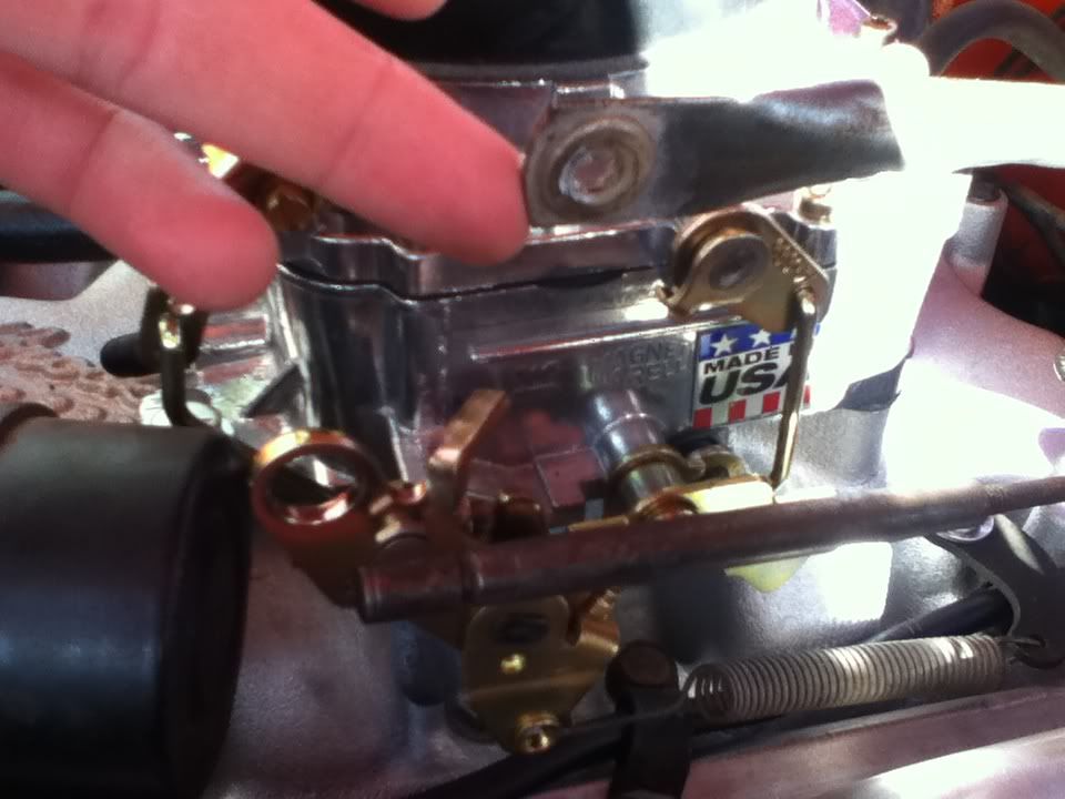 Help with kickdown rod on edelbrock carb ranchero.us