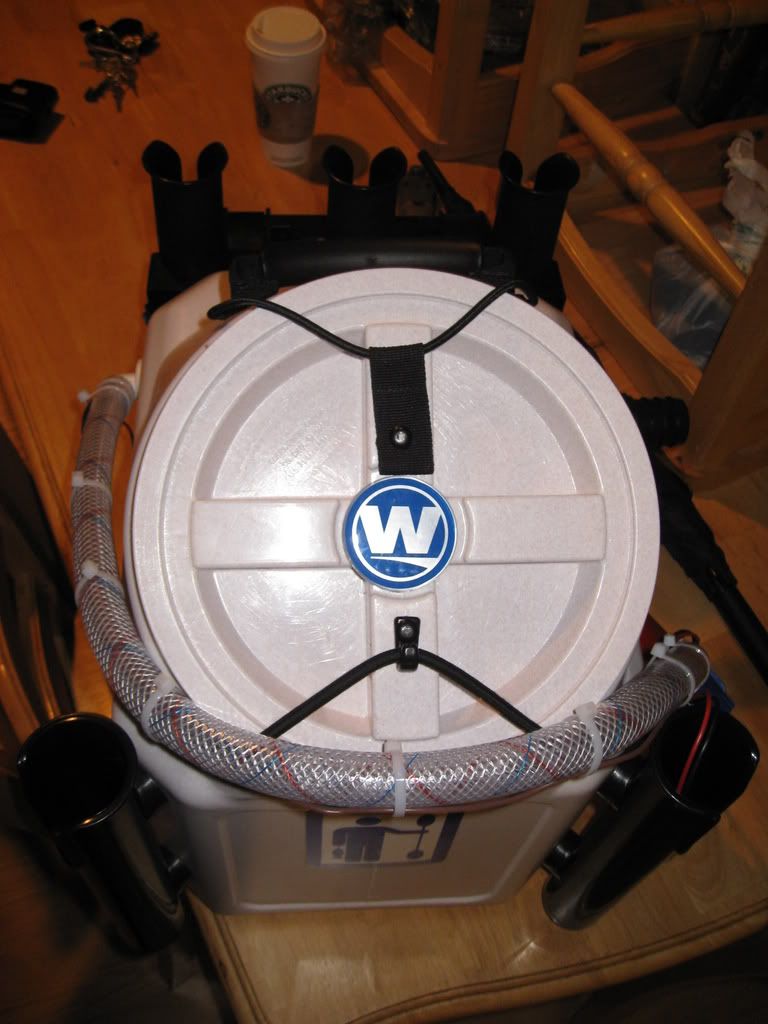 Homemade livewell( Pet Container)