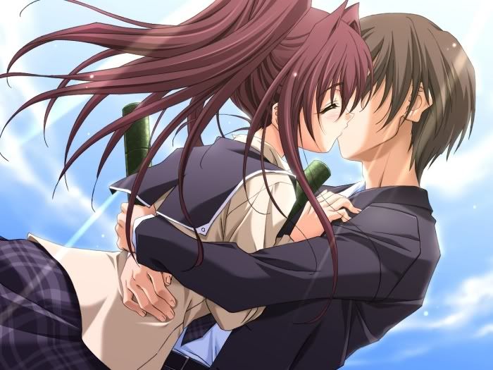 Cute Anime Screensavers. Cute anime couple Image