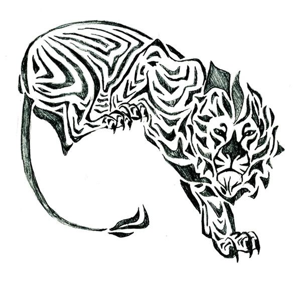tribal lion tattoo. TribalLionTattoo.jpg