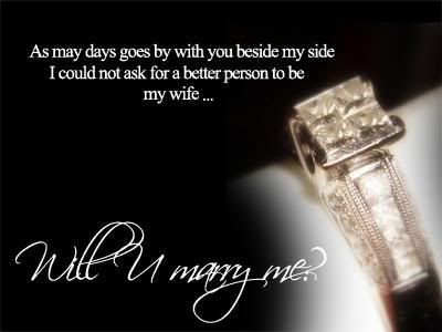 will you marry me.???