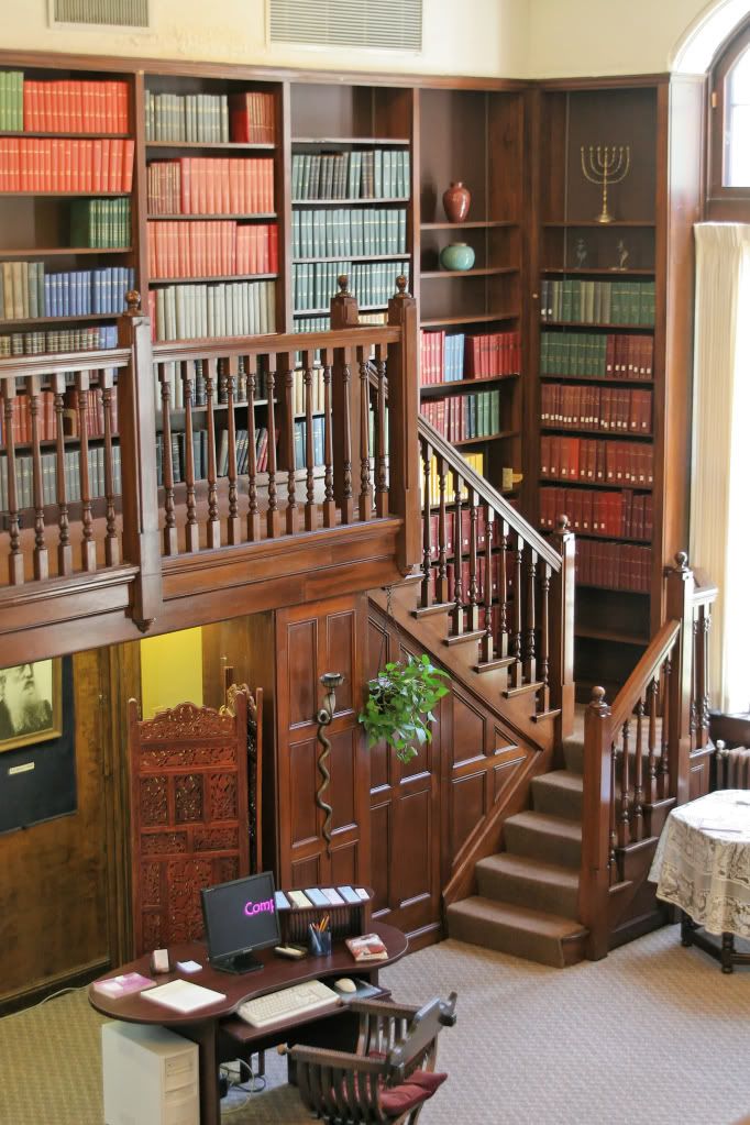 Theosophical Society - Olcott library staircase