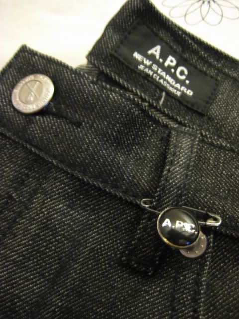 APC Jeans close Up Pictures, Images and Photos
