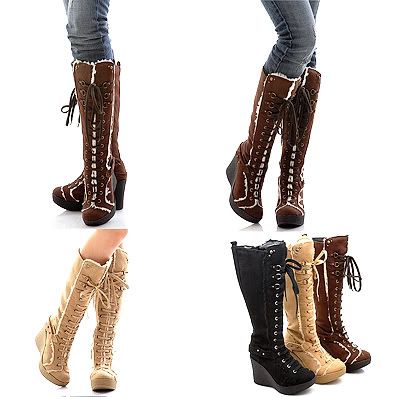 Bamboo Yamaha17 Knee-High Boots - $12.99