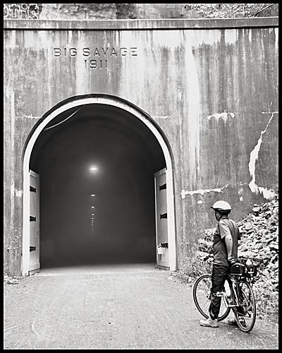 big savage mountain tunnel, 9.07.09
