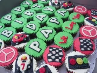 f1 cupcakes