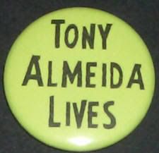 Tony Almieda Button Badge