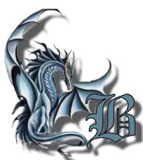 Dragon alphabet b