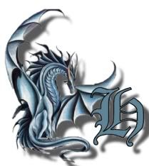 Dragon alphabet h