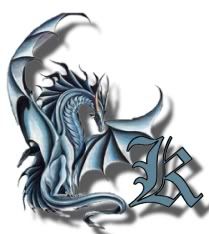 Dragon alphabet k