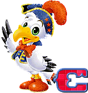 C.gif SeaGull Pirate Parrot Vogel Bird Alphabet animated gif image by Eva3333