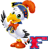 F.gif SeaGull Pirate Parrot Vogel Bird Alphabet animated gif image by Eva3333
