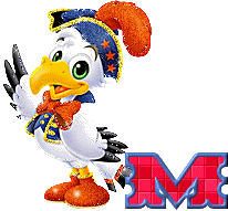 M.gif SeaGull Pirate Parrot Vogel Bird Alphabet animated gif image by Eva3333