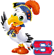 S.gif SeaGull Pirate Parrot Vogel Bird Alphabet animated gif image by Eva3333