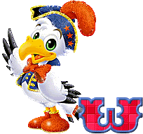 W.gif SeaGull Pirate Parrot Vogel Bird Alphabet animated gif image by Eva3333