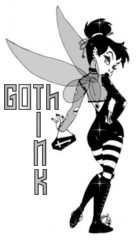 Tinkerbell Gothic Tink goth glitter animated Pictures, Images and Photos