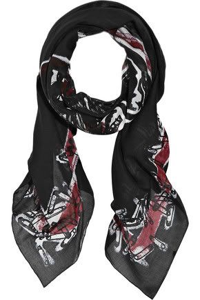 Hyunseung's Balmain Scarf