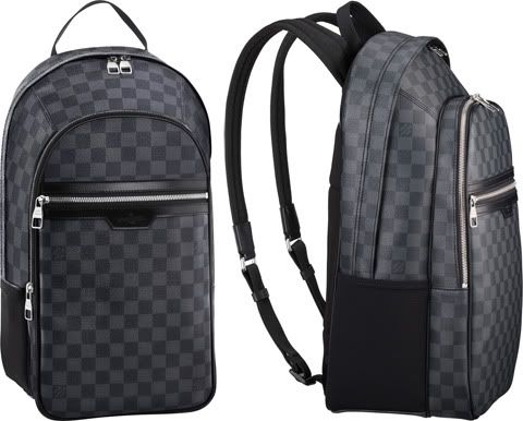 Louis Vuitton Damier Graphite Michael backpack