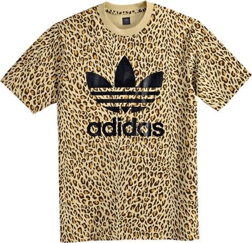 Adidas x Jeremy Scott Leopard Print T-Shirt