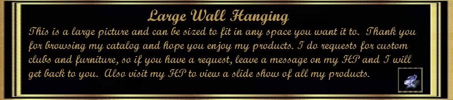 Large Wall Hanging Description