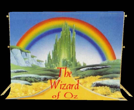 Wizard of Oz Photo Backdrop