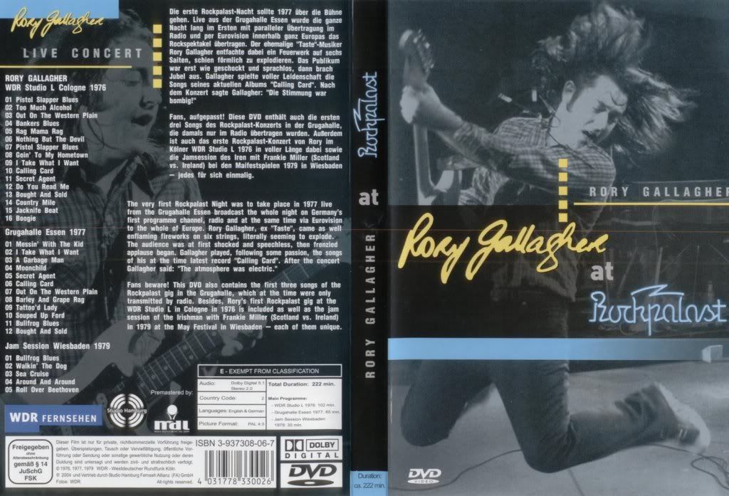  Rory Gallagher - Live at Rockpalast Pictures, Images and Photos 