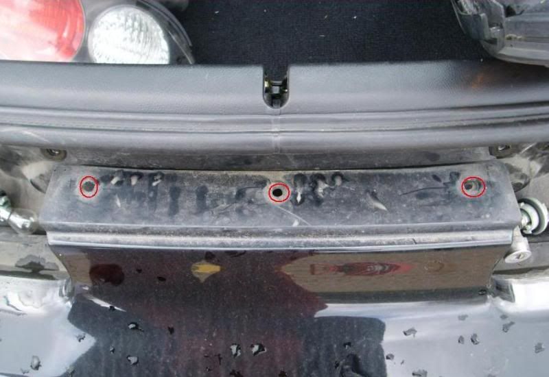 How to remove rear bumper