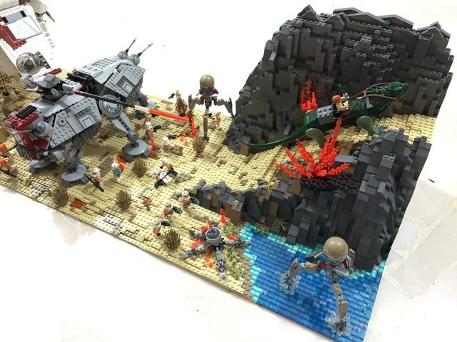 lego star wars battle of utapau moc