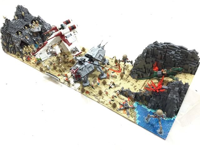 lego star wars battle of utapau moc