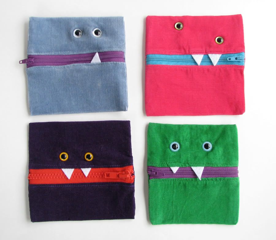 Monster Coin Purse by Simone