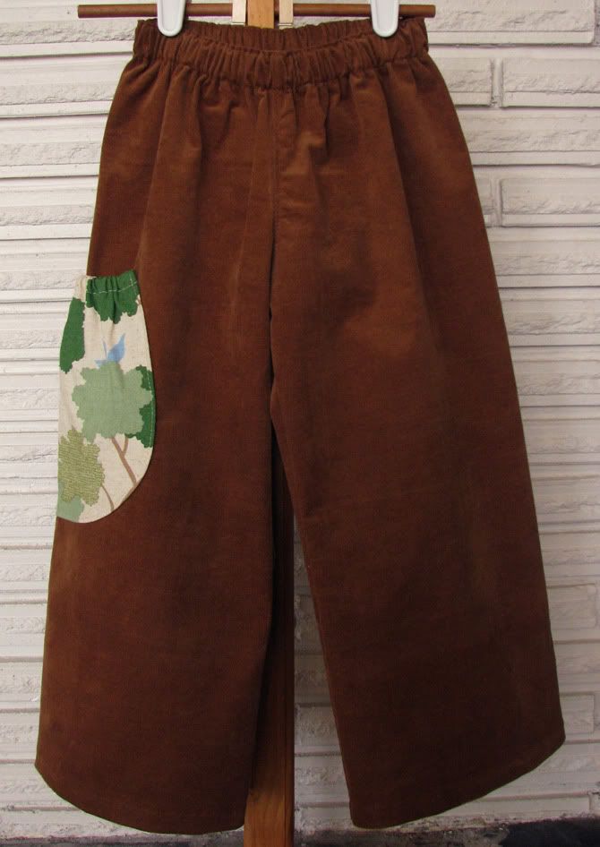 Forest Pocket Corduroy Pants size 4T