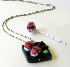 Sushi Necklace by Ara