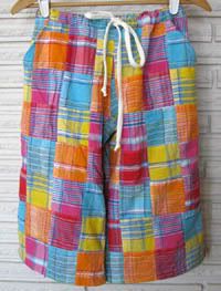 Madras Mamas Shorts  size S/M