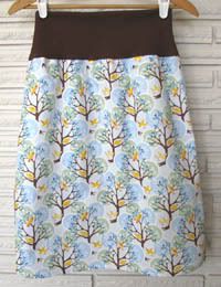 Yellow or Red Bird Mama Skirt  Custom XS - XL